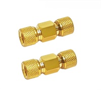 Conector Adaptador RF Microdot 10-32, Conector Macho M5 UNF Recto/Angular, SMA BNC TNC RG174 RG316, Conector Coaxial