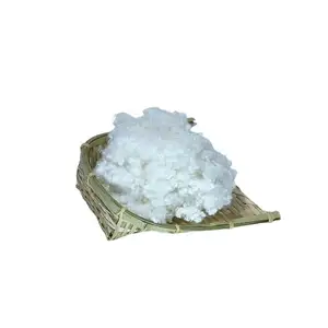 100% Polyester Staple Fiber Daur Ulang Polyester Staple Fiber Polyester Fiber Filling Filler