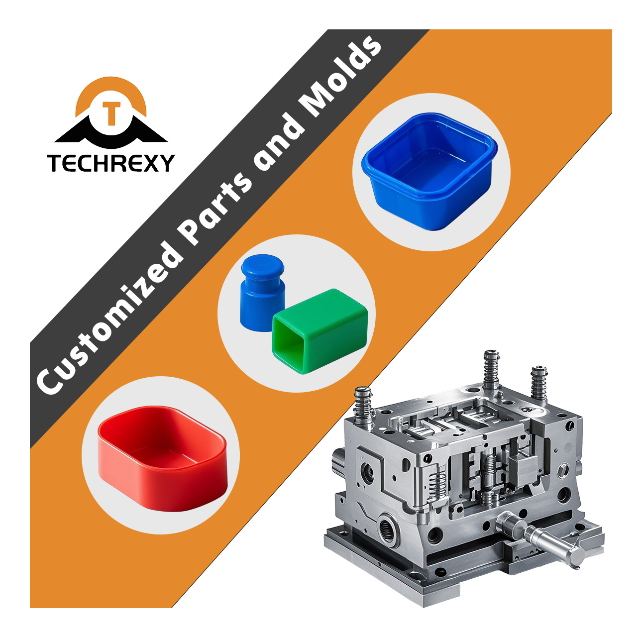 Prototypes Plastic Silicone TPU Vacuum Mold Rapid Prototyping Vacuum Casting Services