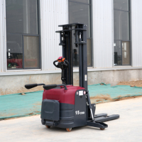 Chariot élévateur électrique robuste, chariot à bras télescopique, chariot autoporté, capacité 3,5T, hauteur de levage 6m, zéro émission pour entrepôt