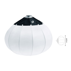 FB SLB-S65 <span class=keywords><strong>Softbox</strong></span> sphérique, équipement d'éclairage photo, facile à plier, boîte à lumière sphérique 65 cm, lanterne <span class=keywords><strong>softbox</strong></span> - Product Image 5