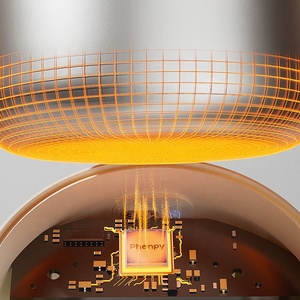 Bol en silicone et acier inoxydable anti-déversement pour bébé, <span class=keywords><strong>rechargeable</strong></span>, garde les aliments au chaud - Product Image 6
