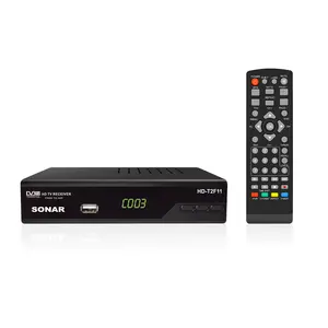 HD-T2F11 Terrestrial Receiver DVB-T2 Free to air Digital Full HD 1080P MPEG2 and MPEG4 H.264 TV Decoder