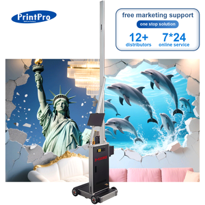 Impresora de Pared PrintPro, Máquina de Impresión de Pintura, Máquina Automática de Impresión de Paredes para Azulejos y Pisos, Impresora de Pared UV 3D 5D - Product Image 1