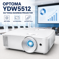 Proyector Empresarial Optoma YDW5512 DLP WXGA con Soporte para Blu-ray 3D, 3800 Lúmenes, para Salas de Conferencias con Tecnología de Pantalla DLP
