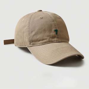 Venta al por mayor de calidad superior logotipo personalizado 100% algodón sin estructura papá sombreros superior suave 6 paneles personalizar gorra de béisbol con logotipo bordado - Product Image 1