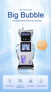 เครื่องดูแลผิวหลายหัวจับที่ได้รับการรับรองมาตรฐาน CE หน้าจอสัมผัสขนาด 10.1 นิ้ว สำหรับการรักษาผิวหน้าอย่างล้ำลึก คลินิกเสริมความงาม รองรับ OEM - Product Image 5