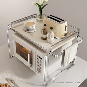 Ins Style Coréen <span class=keywords><strong>Pas</strong></span> <span class=keywords><strong>Cher</strong></span> <span class=keywords><strong>Cuisine</strong></span> Multifonctionnel Rack <span class=keywords><strong>De</strong></span> Stockage PP Matériel Four À Micro-ondes Étagère Assiette À Dîner Assaisonnement Stockage - Product Image 4