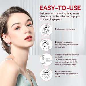 300 की एलईडी लाइट थेरेपी चेहरे का मास्क ब्लैक लाइट थेरेपी 4 रंग सिलिकॉन रेड लाइट थेरेपी फेस मास्क - Product Image 4