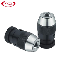 Mandrin de perceuse auto-serrant, mandrin de tour, embout de perceuse, tige conique, tige droite, cône R8, trou conique 0-13MM/1-16MM, utilisation de la fraiseuse B1618
