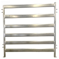 Paneles de Acero Galvanizado de Alta Resistencia para Ganado y Caballos, Cercas Metálicas Portátiles para Ranchos Australianos, Venta al Por Mayor
