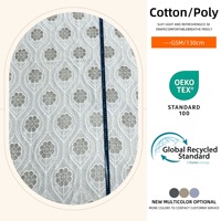 Tissu en dentelle florale respirant et hydrosoluble 100% coton pour vêtements brodés ou robes hawaïennes