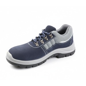 נעלי בטיחות/מגפיים לגברים מעור אמיתי, עם מגן פלדה, רב מכר תעשייתי, גזרה בינונית, סוליה חיצונית מגומי, לכל עונות השנה, לשימוש במפעלים. - Product Image 1