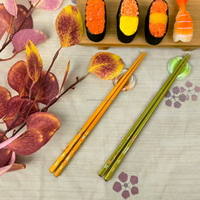 Élégant ensemble de baguettes en bois classiques écologiques à motif dragon chinois, 23 cm, 2 paires, boîte cadeau personnalisable, cadeaux d'affaires, doré