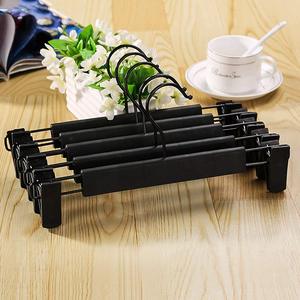 <b>Plastic</b> Clothes Hanger Clothing Pants Hangers Space-Saving Skirt Hanger with 360 ° Swivel Hooks - Product Image 6