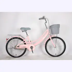 factory price children bicycle kid bike with front basket and comfortable saddle for girls student bike