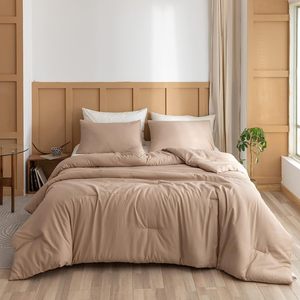 Custom Made California King White Microfiber Bedroom Cotton Winter <strong>Bed</strong> <strong>Comforter</strong> Sets Printed Pattern Polyester Filling - Product Image 4