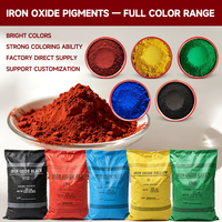Pigment d'oxyde de fer synthétique de fabrication chinoise pour la coloration du béton, des pavés, des briques, de la peinture, du plastique et des matériaux de construction