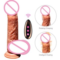 Heißer Flüssigsilikon-Dildo mit Starkem Saugnapf, G-Punkt-Vibrator und Lebensechtem Künstlichen Penis, Großes Sexspielzeug für Frauen
