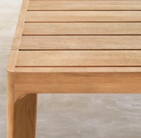 Meubles de bar en teck Table basse au design moderne Ensemble de bar haut mobilier d'extérieur