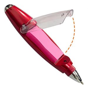 Cadeau promotionnel personnalisé, stylo à bille multifonctionnel 3 en 1, cordon tour de cou, papeterie créative, stylo à bille avec lumière LED, notes adhésives - Product Image 4