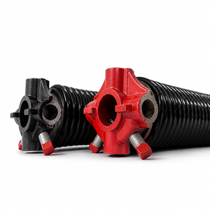 Kit de remplacement de ressorts de torsion pour porte de garage, haute résistance, résidentiel, réglable, durable, avec cônes - Product Image 1