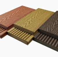 Terrasse en composite WPC Rongke, prix d'usine OEM, imperméable et résistant à l'humidité, terrasse extérieure en bois-plastique