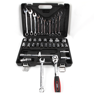 KAFUWELL-SS3222A 37pcs Professional Mechanic Wrench <strong>Socket</strong> Ratchet Set Auto Repair <strong>Toolkit</strong> Car Vehicle Tool DIY Ferramentas - Product Image 2
