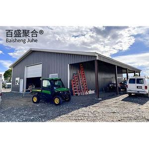 多种现代风格出售 一站式服务 钢结构建筑 预制仓库 金属储藏屋 - Product Image 4