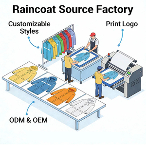 Imperméable en PVC coupe ample 100 % étanche entièrement scellé, épais, durable et économique pour la construction, l'agriculture et les activités <span class=keywords><strong>de</strong></span> plein air - Product Image 2