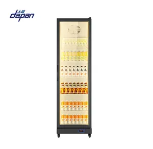 Içecek için SC-380FC 363L buzdolabı içecek ekran süpermarket soğutucu