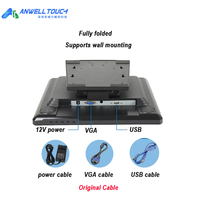 OEM ODM Écran tactile capacitif PCAP de 15, 17, 19 pouces pour ordinateur de bureau, caisse enregistreuse, tablette POS, moniteur LCD, machine POS pour restaurant