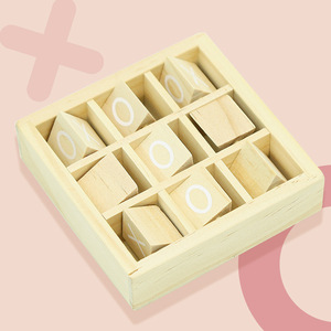 Bambini Indoor Puzzle <span class=keywords><strong>giochi</strong></span> <span class=keywords><strong>da</strong></span> <span class=keywords><strong>tavolo</strong></span> in legno Tic Tac Toe gioco <span class=keywords><strong>giochi</strong></span> <span class=keywords><strong>da</strong></span> <span class=keywords><strong>tavolo</strong></span> per bambini - Product Image 3