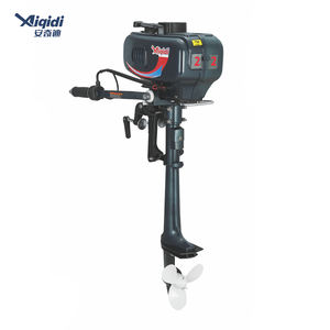 Moteur de popa XW4W 2HP 2 tempos, leme, direcao, controlador de embreagem, motor de popa a gasolina - Product Image 3