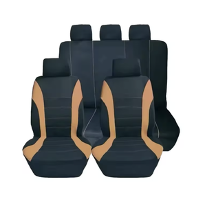 9pcs יוקרה אוניברסלי & ספורט עיצוב מושב מכסה קדמי & אחורי אוטומטי להגן על מכסה את הקישוט הפנימי - Product Image 1
