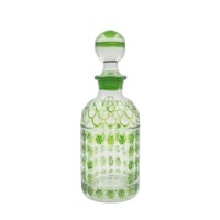 Bouteilles arabes peintes à la main de couleur personnalisée 150 ml Bouteilles en verre avec bouchon en verre Bouteilles de parfum Oud Décanteur Bouteilles d'huile Oud