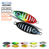MISTER JIGGING 20g 30g appâts pêche à pas lent leurre coulée leurre métal gabarit leurre métal pêche gabarit
