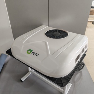 Camper RV Pin bãi đậu xe mát DC 12 VOLT điều hòa không khí điện 24V xe tải AC 12 V mái điều hòa không khí - Product Image 6