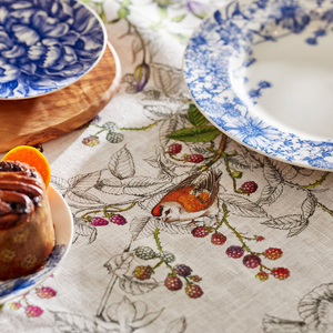 Custom Printing <strong>Patterns</strong> French Luxury Flax 100% Pure Linen TableCloth <strong>Table</strong> Cover High Quality for Home Hotel - Product Image 3