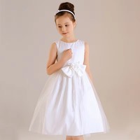 D3871A Gaze brodée pour robe de demoiselle d'honneur sans manches pour le banquet de mariage