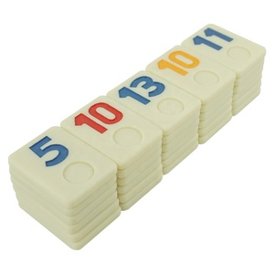 Tùy Chỉnh Thổ Nhĩ Kỳ Mahjong Rummy Trò Chơi Thiết Lập Màu Ngà Khắc Số Rummi Với Tùy Chỉnh Packagr Rummy Cube - Product Image 2