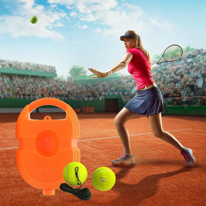 Ensemble de base d'entraînement de <span class=keywords><strong>tennis</strong></span> robuste à prix abordable avec corde élastique et rebondisseur pour la pratique des débutants - Product Image 1