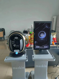 Analizador de piel 3D profesional 2026, escáner Facial AI Skin Analyzer 8 Spectra adecuado para salones de belleza - Product Image 3