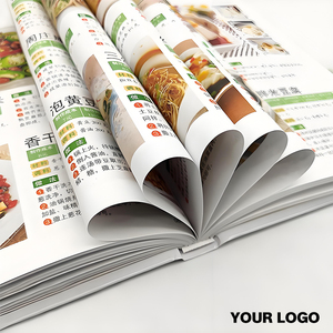 Giao Hàng Nhanh In Ấn Đầy Đủ Màu Sắc Nấu Ăn Thực Phẩm Cuốn Sách Nấu Cuốn Sách, Bìa Cứng Khỏe Mạnh Công Thức Cuốn Sách Xuất Sắc - Product Image 5