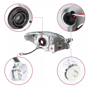 Nouveaux phares de voiture avec références OE 8117052A80 8113052A90 pour <span class=keywords><strong>Yaris</strong></span> 2008-2011, phares d'éclairage halogènes version US 24V 55W - Product Image 6