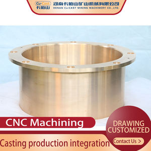 Cojinete de manguito de taladro de bronce no estándar personalizado para trituradoras, procesamiento de fundición autolubricante, minería de minerales - Product Image 2