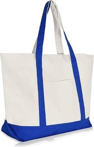 Sac à bandoulière personnalisé avec logo, impression, sac fourre-tout en toile de coton super résistant, grand format, réutilisable, sacs de courses en tissu, sac tendance - Product Image 2