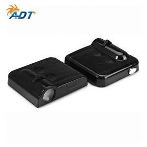 ไฟโปรเจคเตอร์เลเซอร์โลโก้ติดประตูรถยนต์ ADT 12V ฉายโลโก้แบบกำหนดเอง ไฟเงา Ghost Shadow - Product Image 4