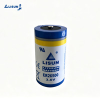 Batería de Litio Primaria ER26500 de 3.6V y 8500mAh, Tamaño C, Li-SOCl2, con Conector XH de 2.54mm