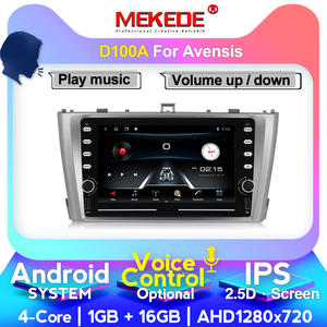 MEKEDE-<span class=keywords><strong>D</strong></span> Android 9 4Core 1 + 16G Car Audio Video DVD Player per Toyota Avensis 2009 2010 2011 2012-15 WIFI GPS Radio Stereo BT 4G - Product Image 4